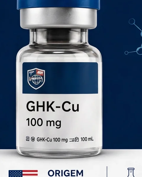 Frasco de GHK-Cu 100 mg